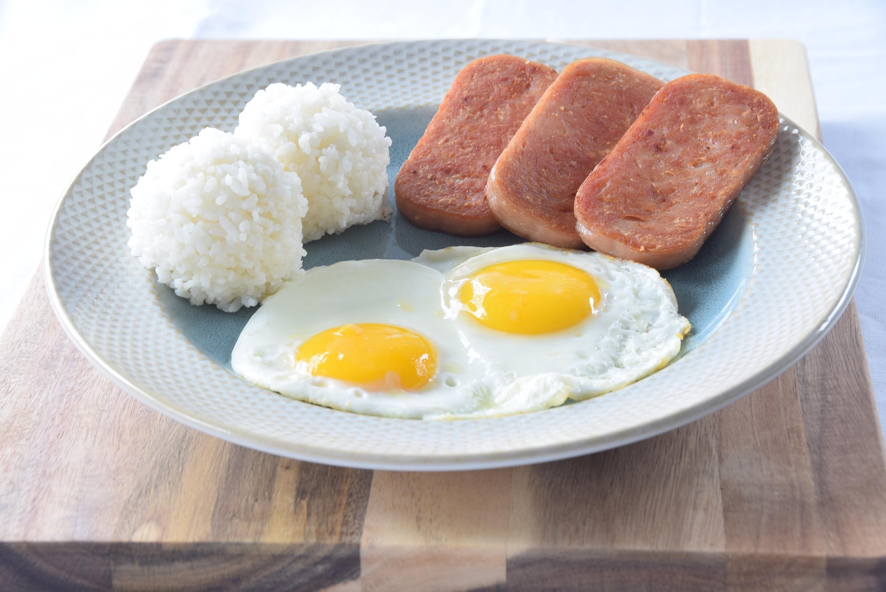 SPAM and Eggs Plate