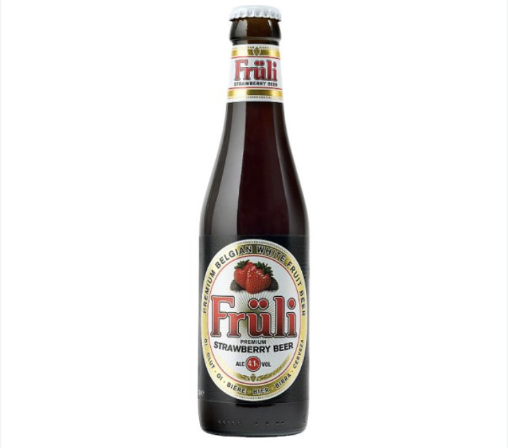 Fruli Strawberry Beer ( 11.2 oz )