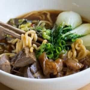 Taiwan Best Braised Beef Noodle Soup