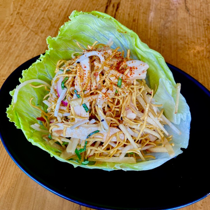Chinese Poached Chicken Breast & Noodle Salad