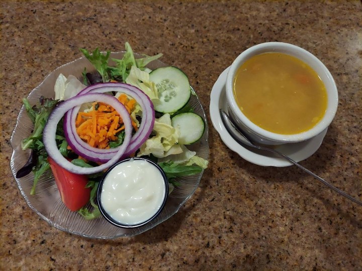 CUP OF SOUP & SALAD