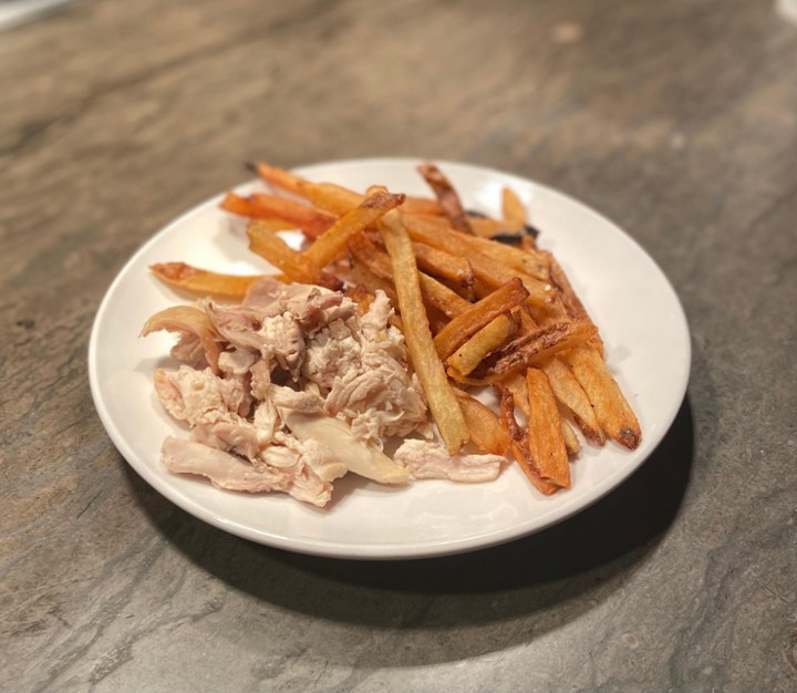 Kids Rotisserie Chicken & Frites