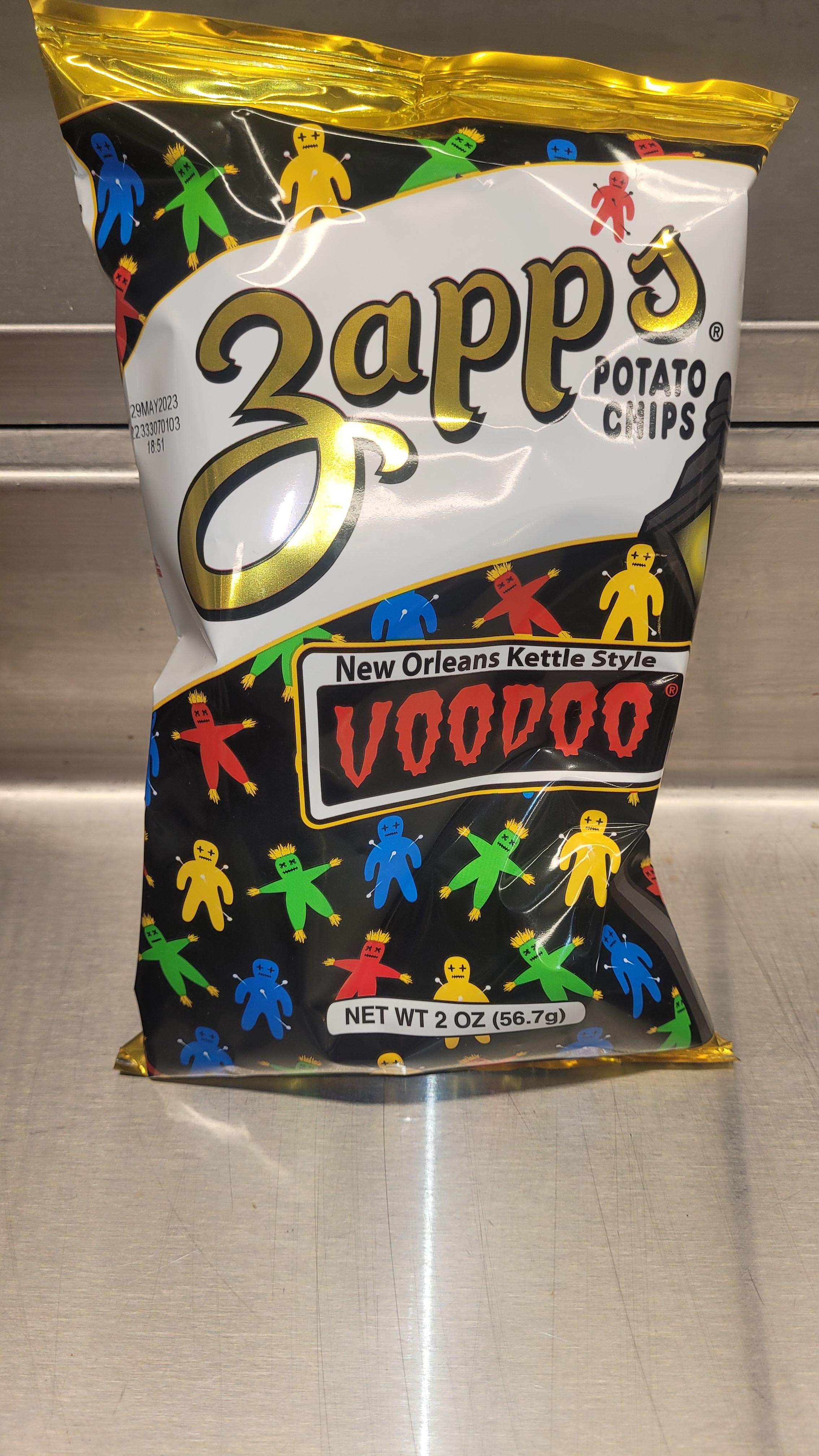 Zapps Kettle Cooked Chips- VooDoo