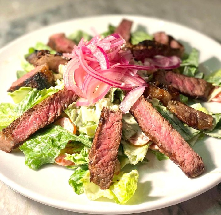Dry-Rubbed Steak Salad