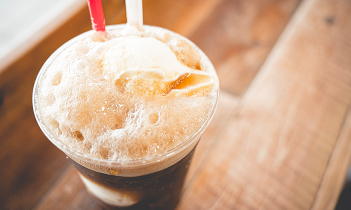 Small Dairy Free Root Beer Float