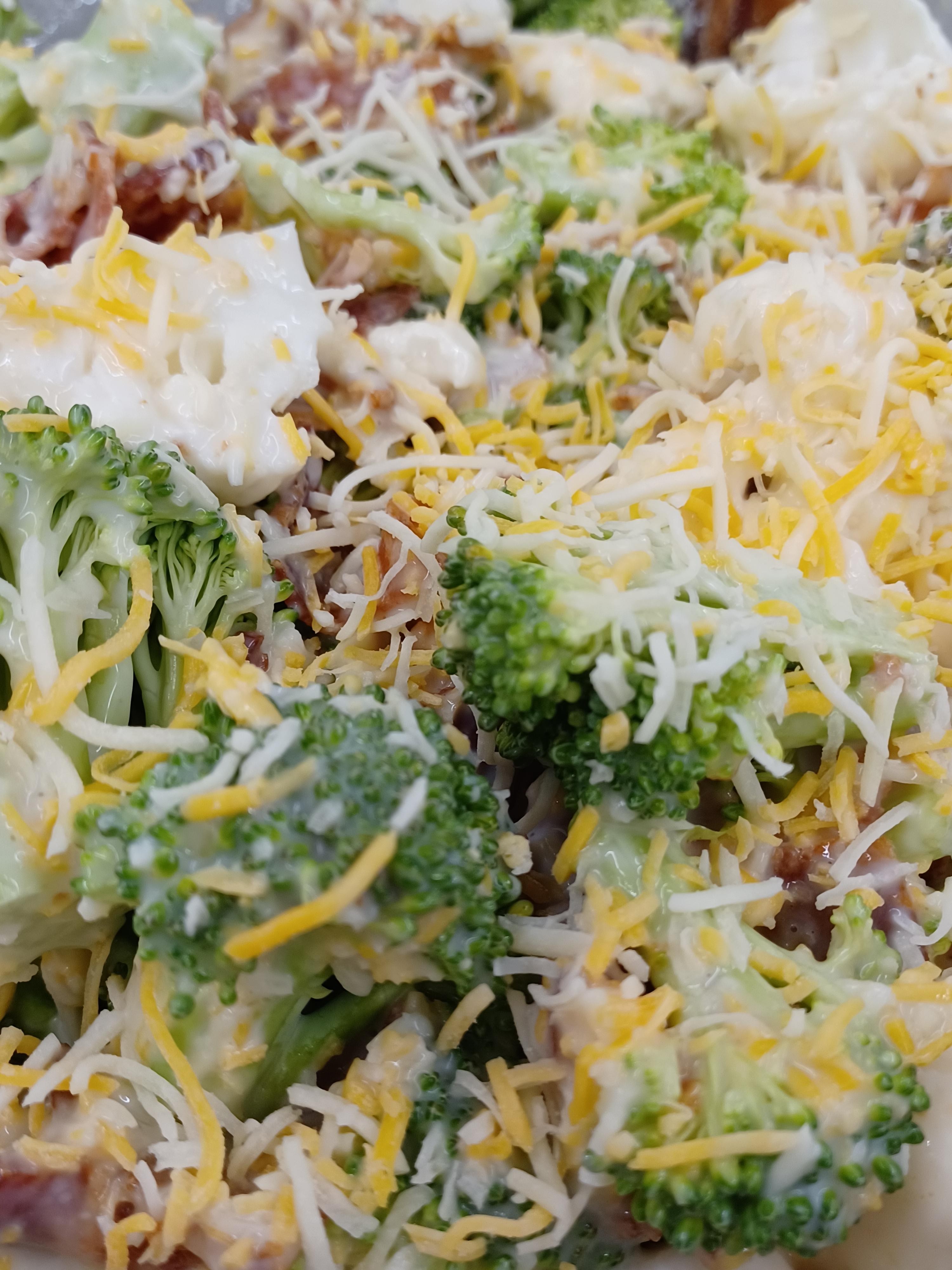 Broccoli cauliflower salad(lb)