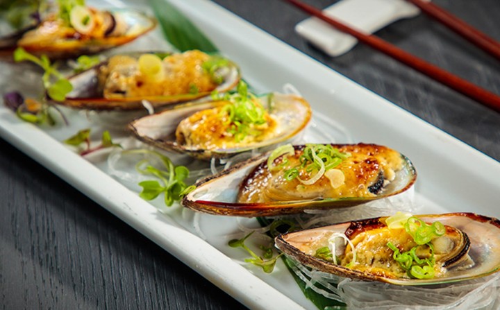 BAKED GREEN MUSSEL