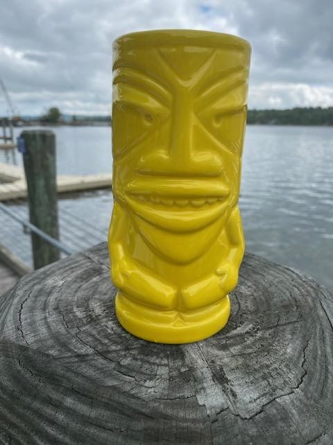 Tiki Mugs-Ceramic - Yellow