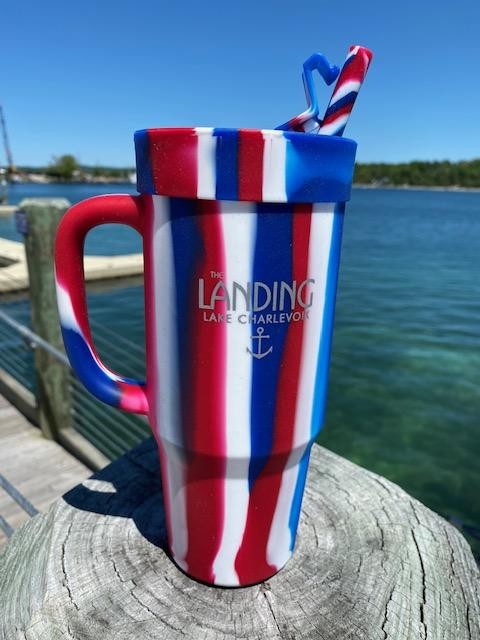 Silicone Mugs - Red White and Blue
