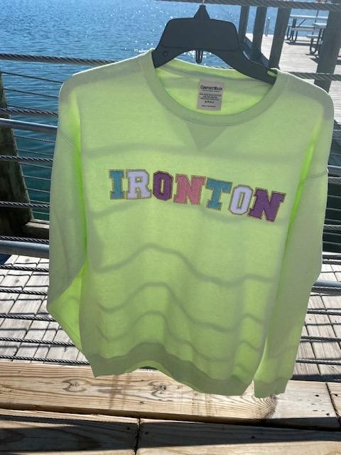 Chenille Ironton Sweatshirt - Citron L