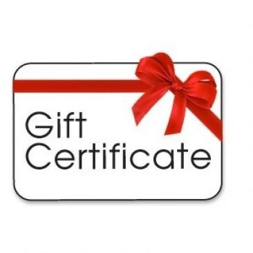 Purchase a $10.00 Gift Certificate