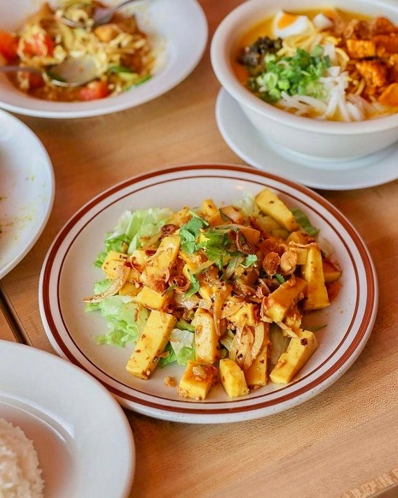 Chickpea Tofu Salad