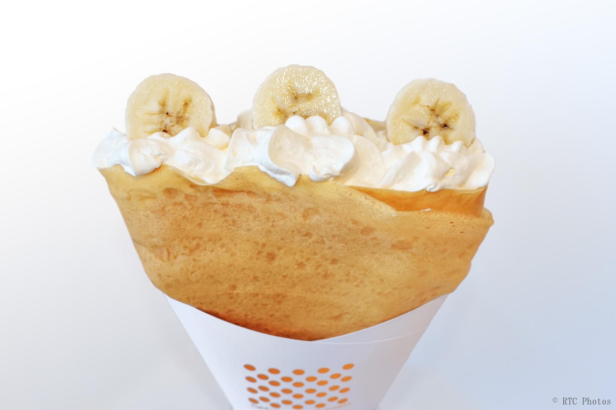 9. Banana & Whipped cream