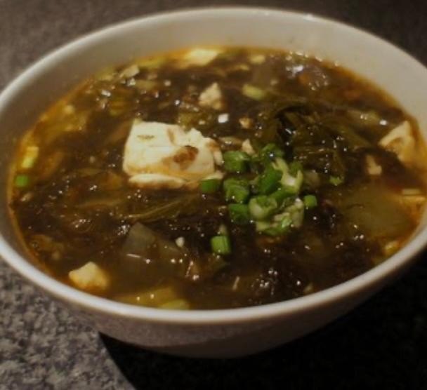 S4 Mustard Sauerkrant Tofu Soup