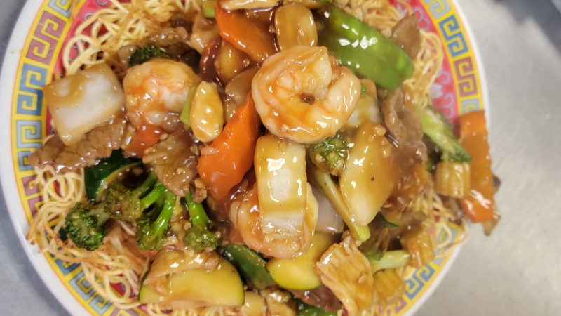 #55 Cantonese Pan Fried Noodles