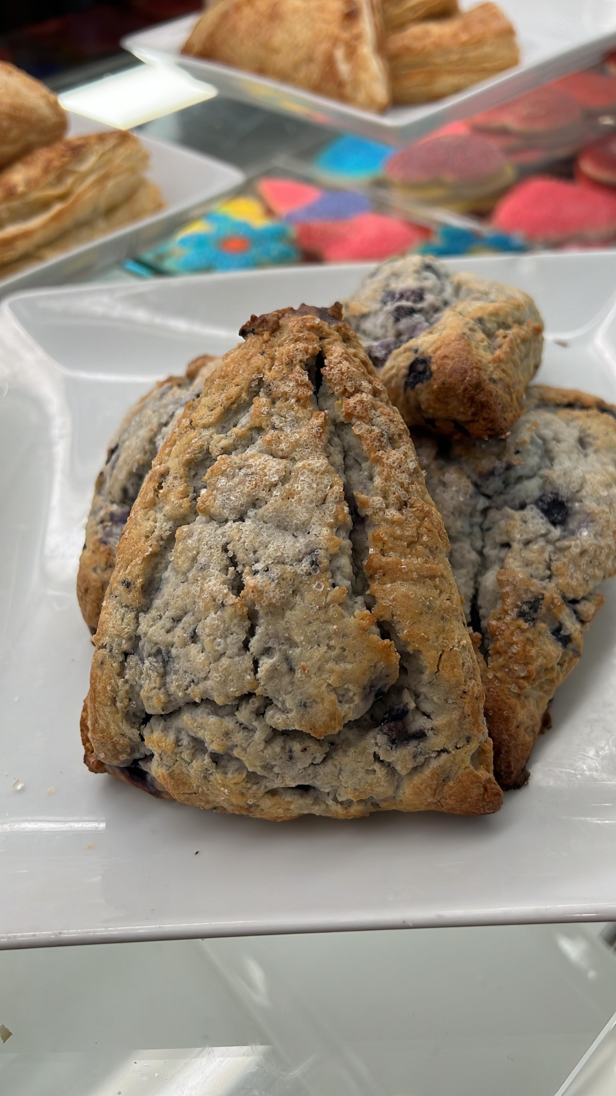 blueberry scone