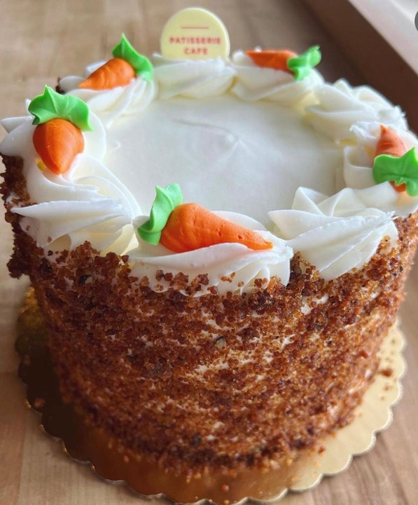 Carrot cake only available in 6"