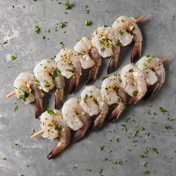 Marinated Shrimp Skewer (2 skewers)