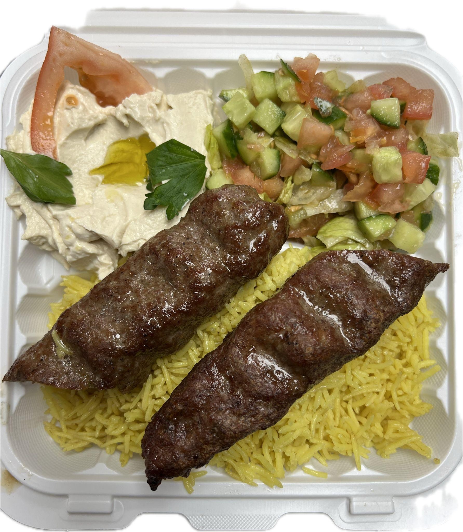 Kofta Kabab Plate