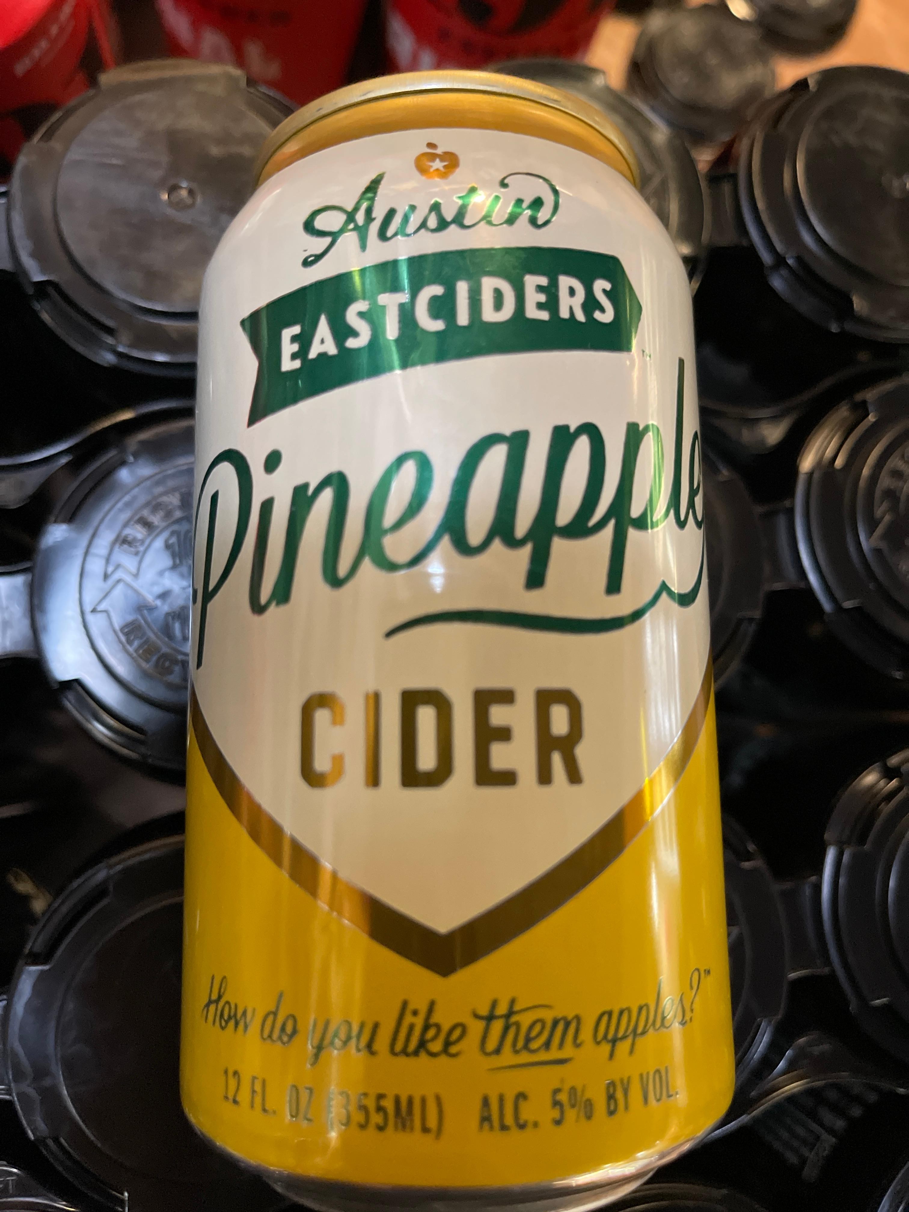 Austin East Pineapple Cider
