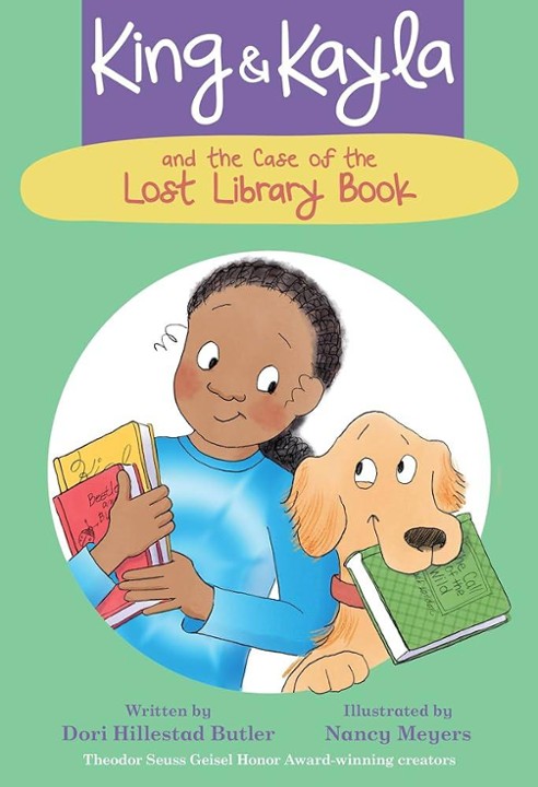 KAYLA & KING AND THE CASE OF THE LOST LIBRARY BOOK by Dori Hillestad Butler