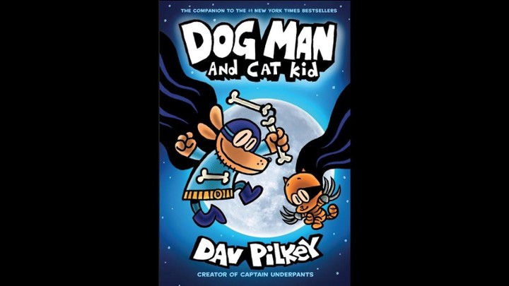 DOG MAN AND CAT KID (H) by Dav Pilkey