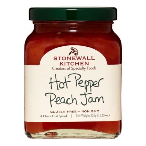 Stonewall Kitchen Jam Hot Pepper Peach 11.25 Oz