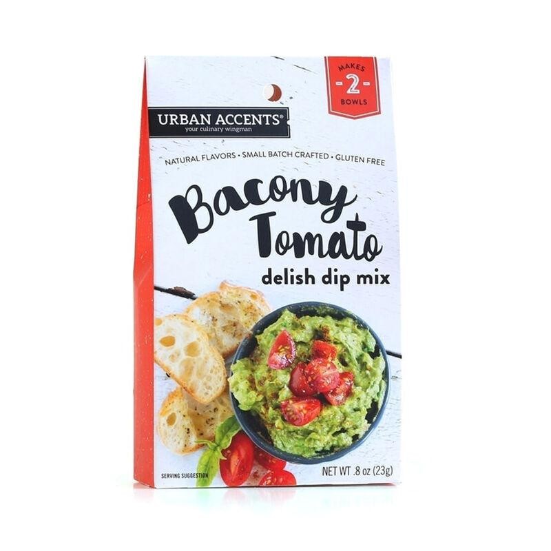 Urban Accents: Bacony Tomato Delish Dip Mix, 0.8 Oz
