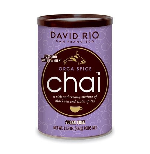 David Rio Orca Spice Sugar-Free Chai  Powdered Tea  11.9 Oz