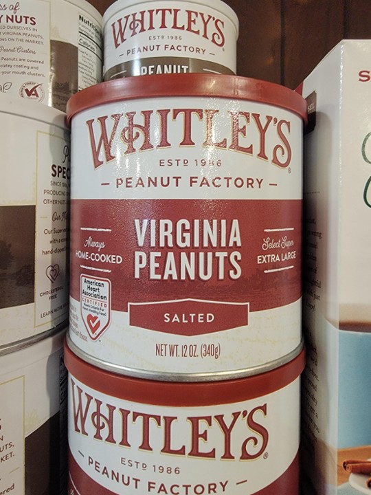 Whitleys Salted Virginia Peanuts