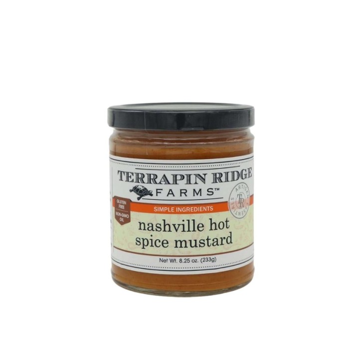 Nashville Hot Mustard 8.25 Oz Jar