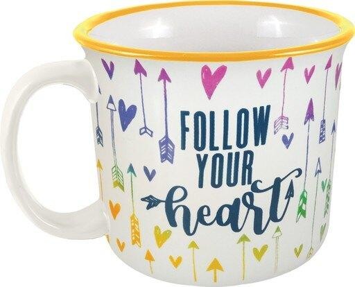 Spoontiques 21541 Follow Your Heart Camper Mug