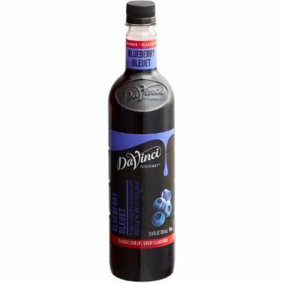 DaVinci Gourmet Classic Blueberry Syrup  750 Ml