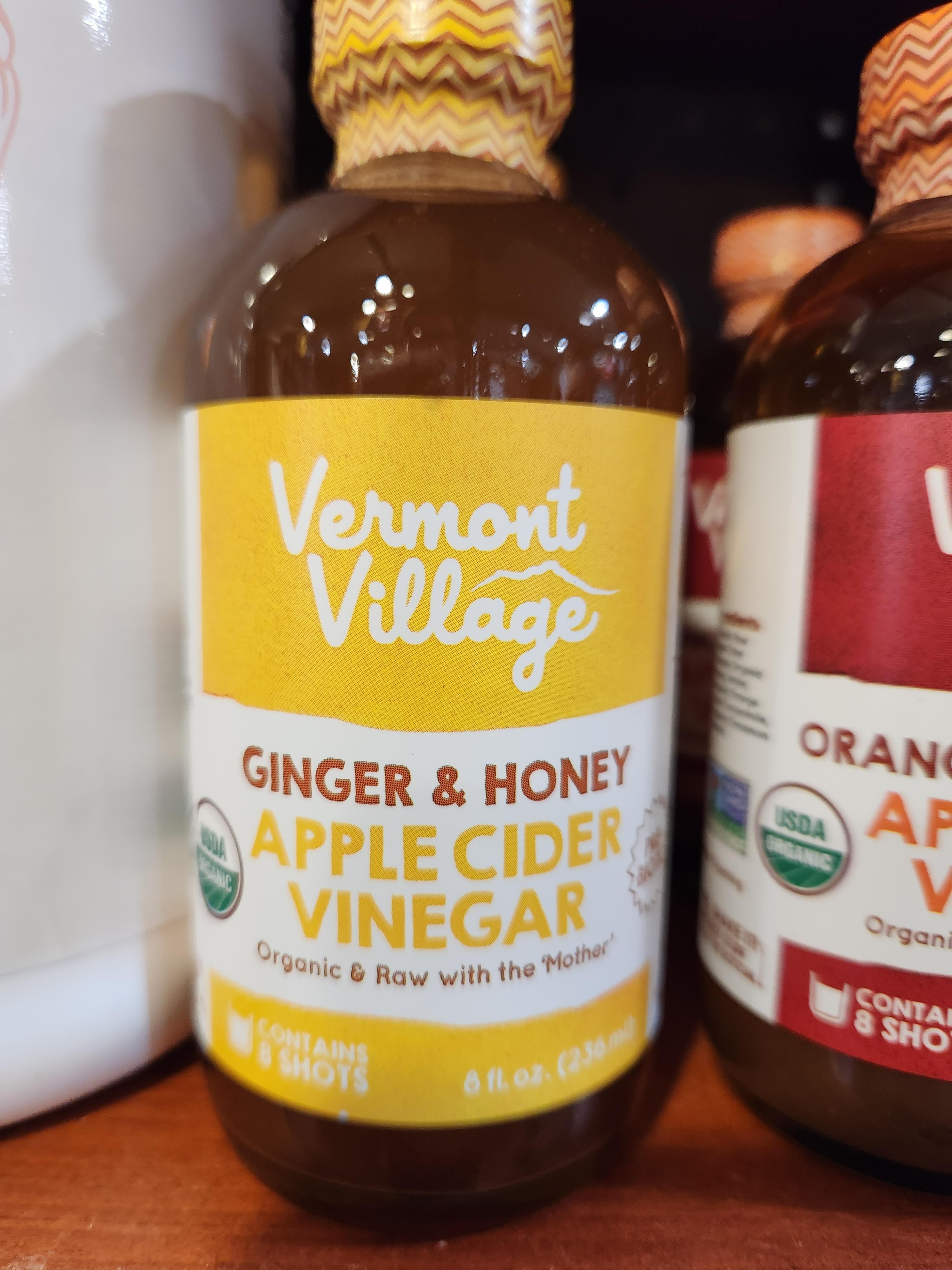Vermont Village Ginger and Honey Apple Cider Vinegar