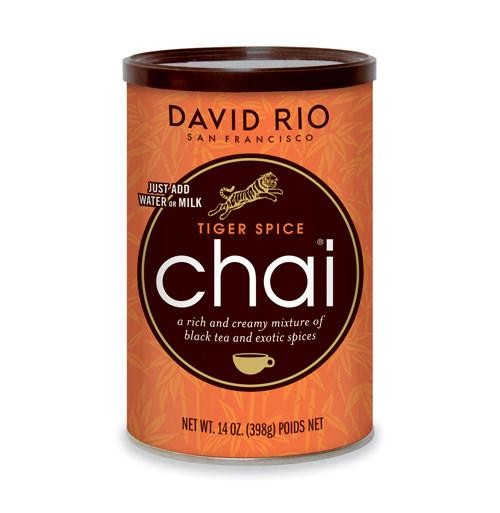 David Rio Tiger Spice Chai  Powdered Tea  14 Oz