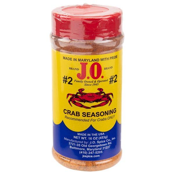 J.O. No. 2 Crab House Spice Seafood Seasoning - 16 Oz.