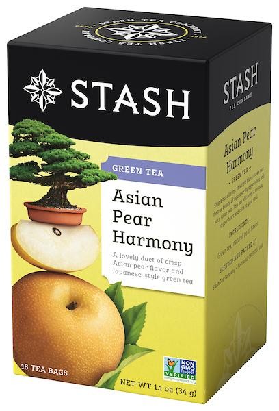 Asian Pear Harmony Green Tea 18 Count by Stash Tea