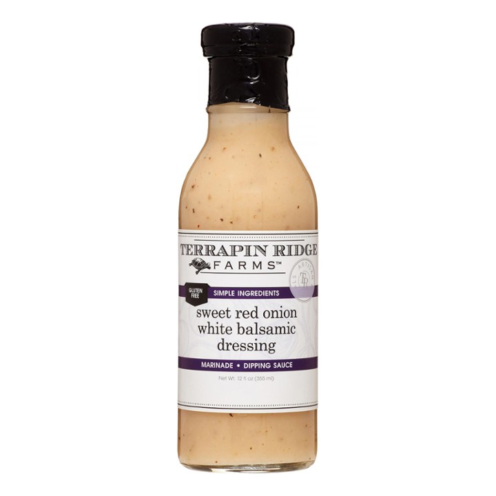 Terrapin Ridge Farms  Salad Dressings Red - Sweet Red Onion White Balsamic Dressing