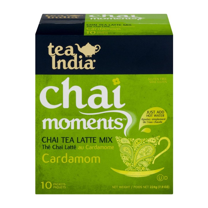 Tea India Cardamom Instant Tea 10 Sachets
