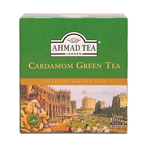 Ahmad Tea Cardamom Green Tea 100 Tea Bags