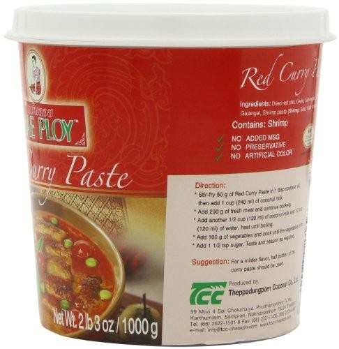 Mae Ploy Red Curry Paste - 1000g