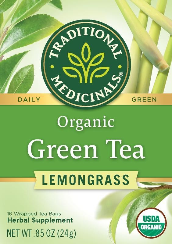 Traditional Medicinals Organic Green Tea 16 Bags