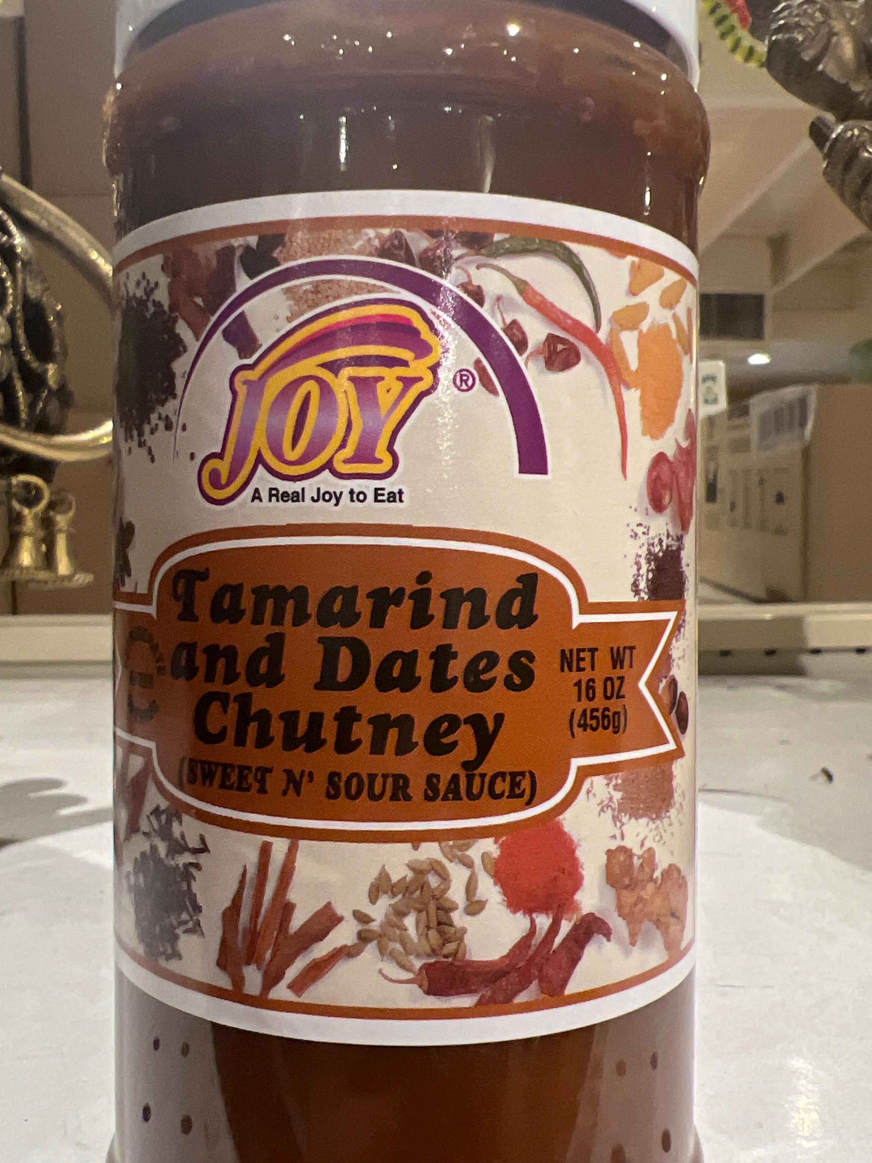 Joy Tamarind & Date Chutney 16oz