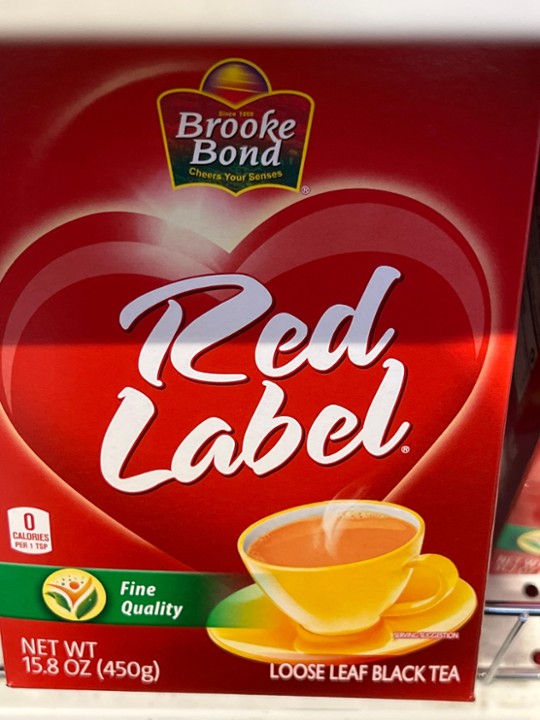 Red Label Loose Leaf Black Tea 1lb