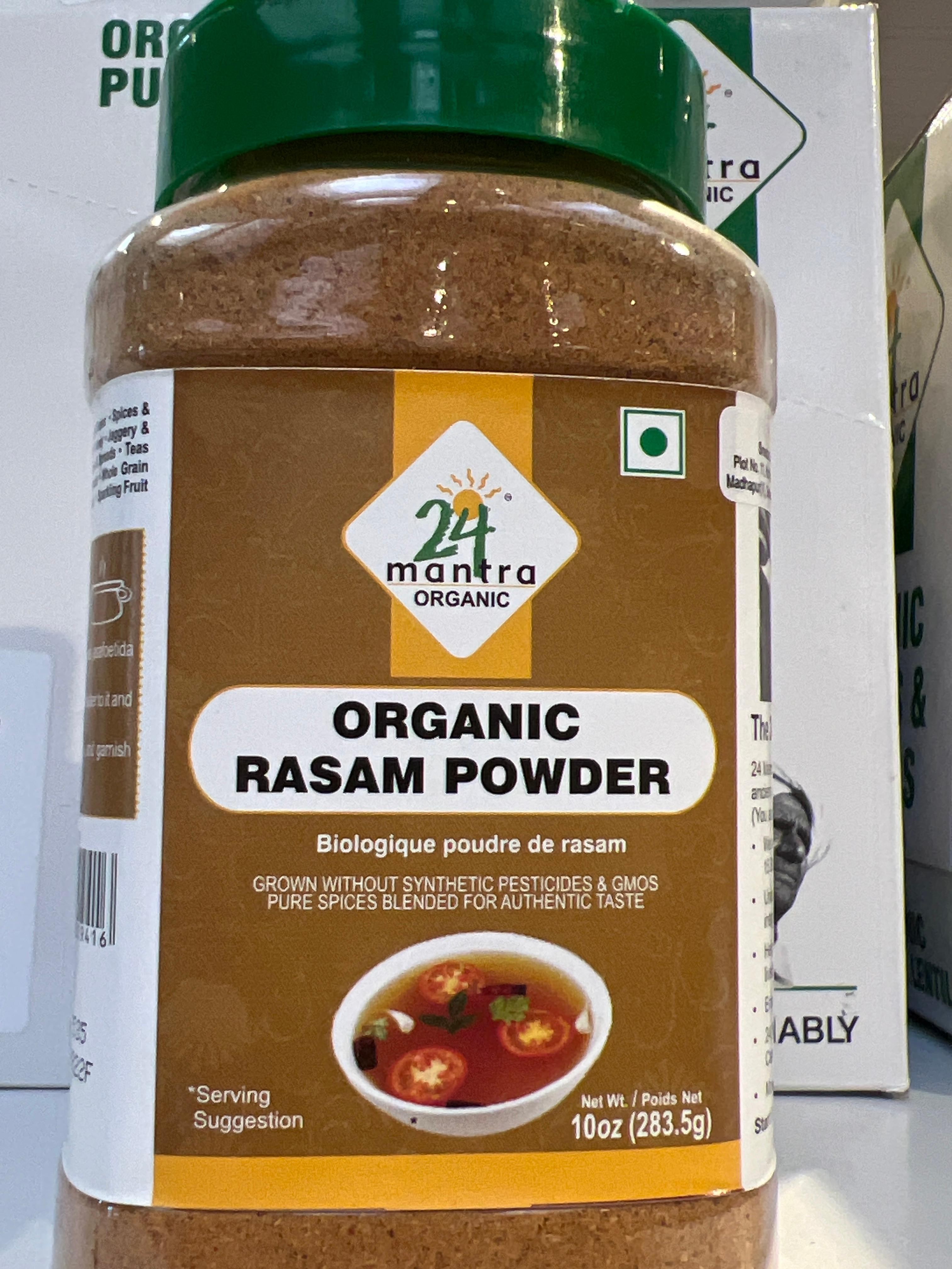 24 Mantra Organic Rasam Powder Jar 10oz