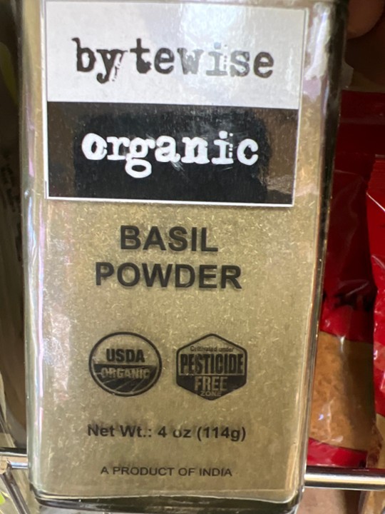 Bytewise Organic Basil Powder 4oz