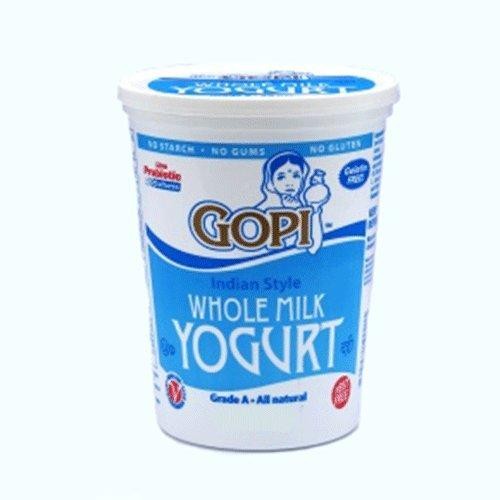 Gopi Indian Style Whole Milk Yogurt 4lb