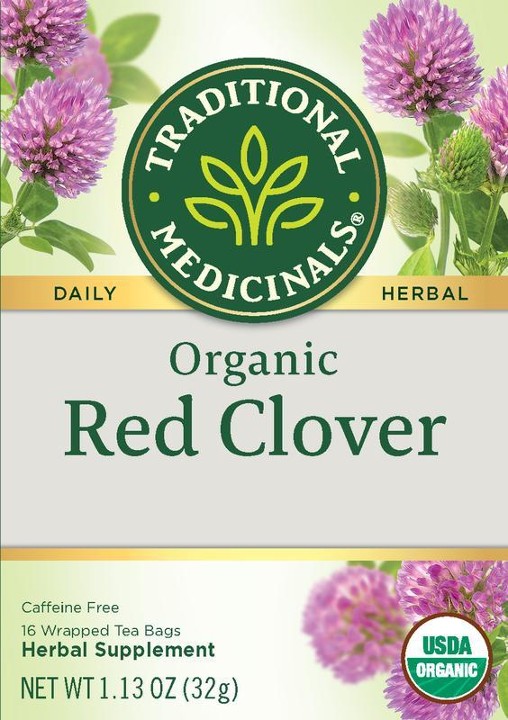 Traditional Medicinals Organic Red Clover Tea 16 Bags