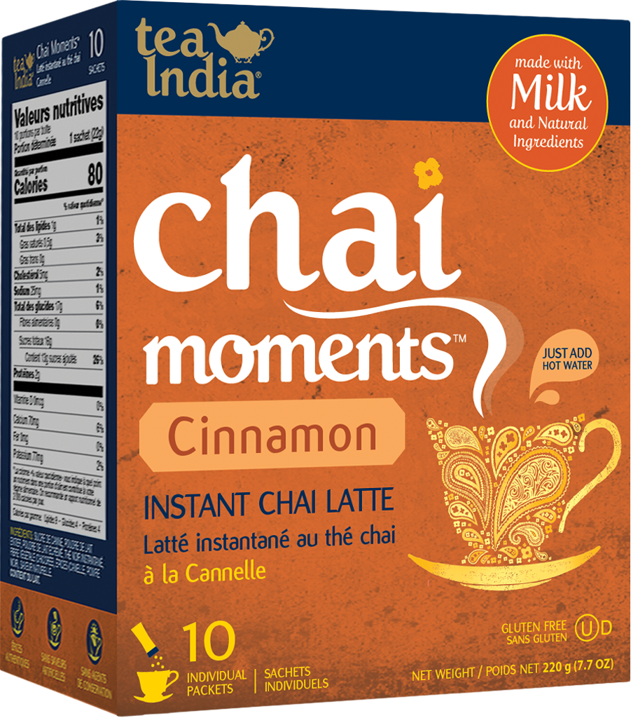 Tea India Cinnamon Instant Tea 10 Sachets