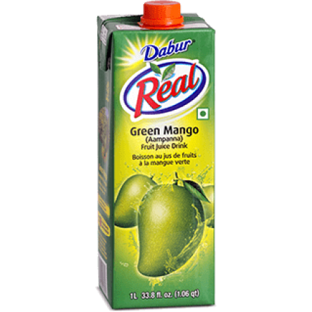 Dabur Real Green Mango Juice 1Ltr
